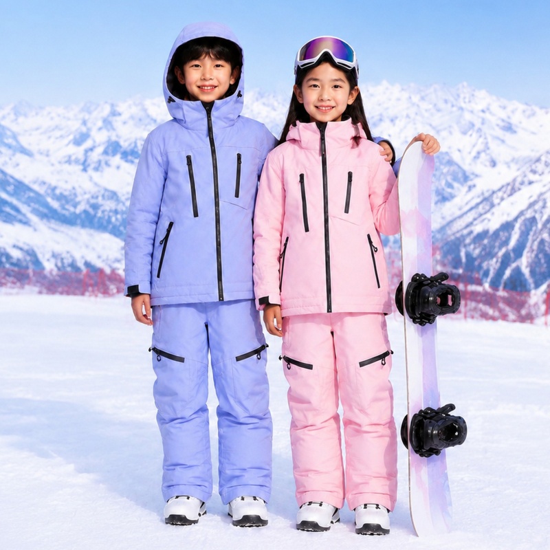 Outdoor Sport Waterproof Pants - Зимний теплый костюм с капюшоном для