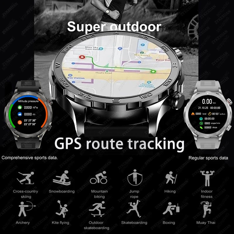 Новые умные часы с GPS-трекеро – обзор и цена Outdoor Sport Day