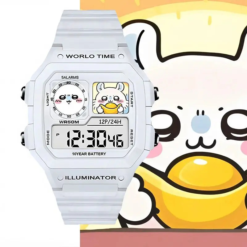 Цифровые часы Kawaii Chiikawa  – обзор и цена Outdoor Sport Watch