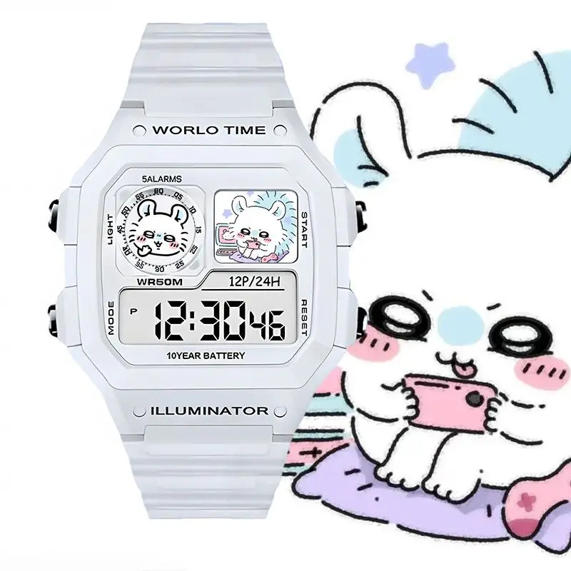 Цифровые часы Kawaii Chiikawa  – обзор и цена Outdoor Sport Watch