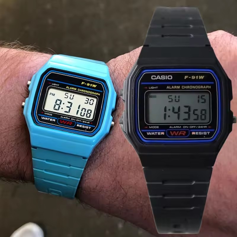 Электронные часы F-91W LED для – обзор и цена Outdoor Sport Watch